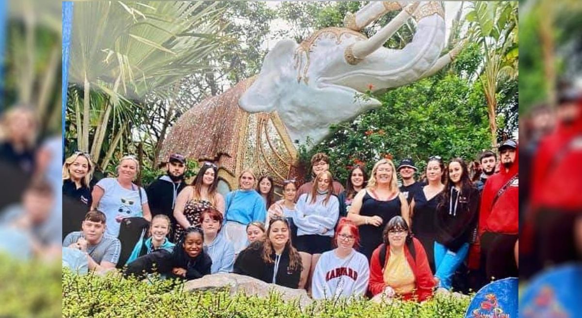 SERC Travel and Tourism Students and Teachers in Tenerife